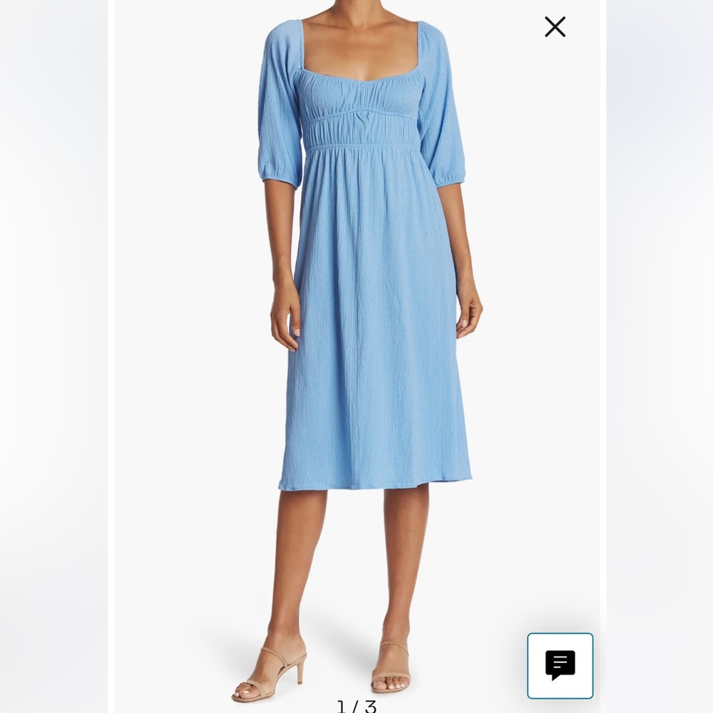 Velvet Torch Midi Dress NWT - Size S